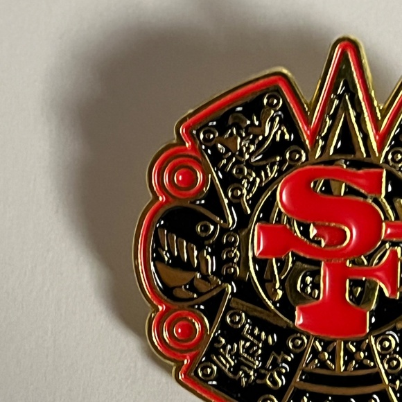 San Francisco 49ers Empire Aztec Hat Pins Streetwear Bag Football Fitted Hats - Picture 2 of 8